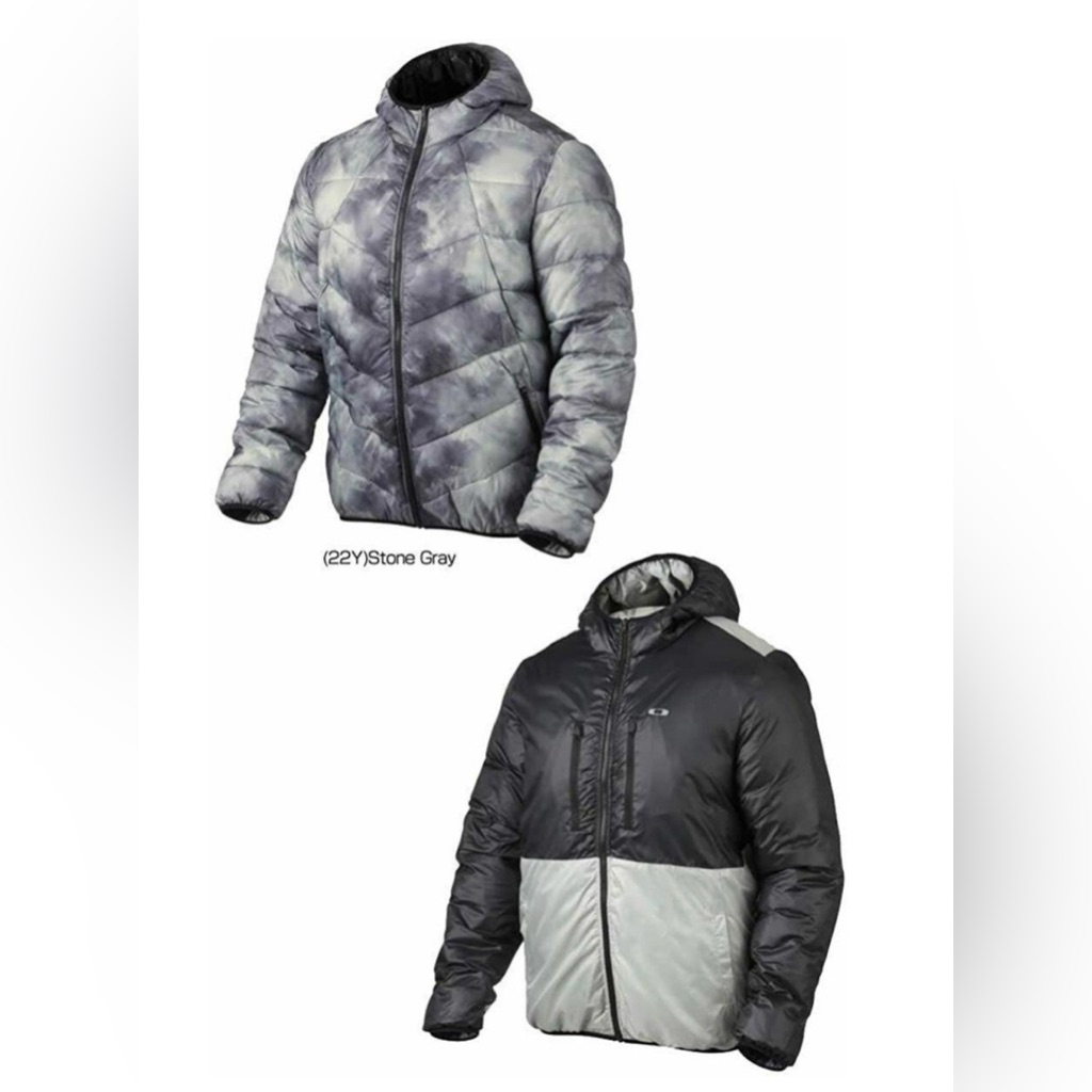 Oakley Generate Reversible Hydrofree Hooded Puffer Jacket